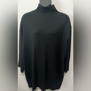 Black Sweater dress, Size: XL